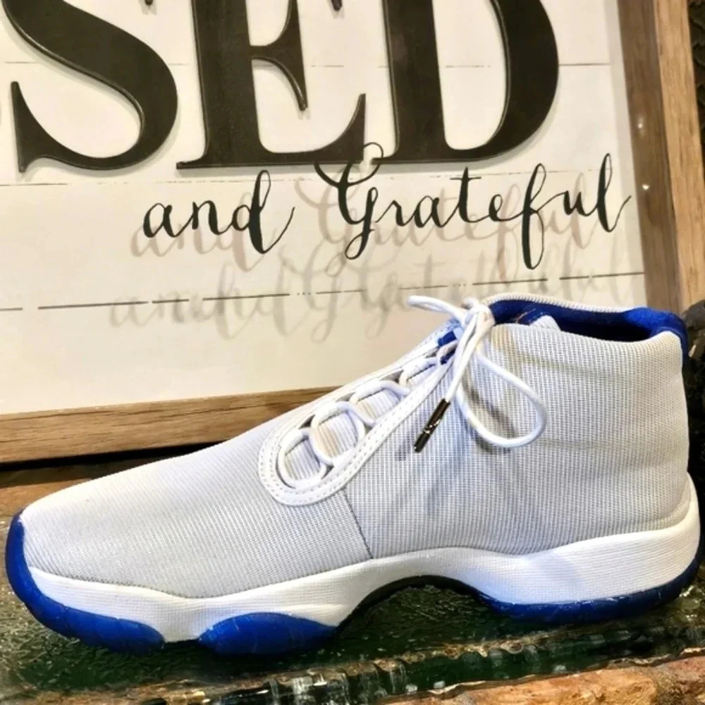 Nike Jordan Future White Sport Blue Mns 7.5 Wmns 9